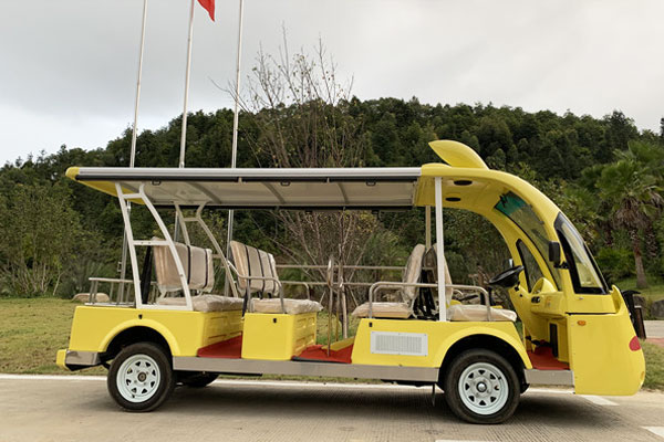 14座燃油觀光車側(cè)面 14座燃油觀光車側(cè)面