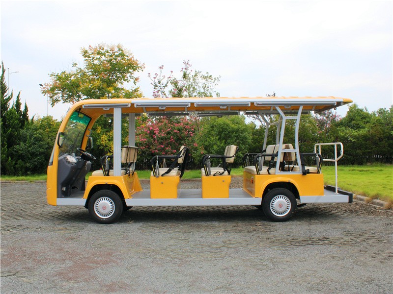 14座電動觀光車-側身 14座電動觀光車-側身